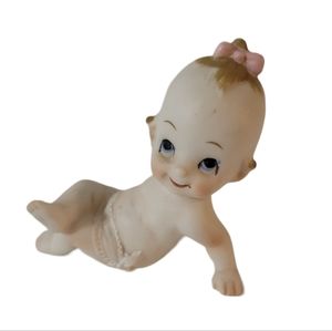 Vintage Kelvins Japan Kewpie Baby Girl Figurine